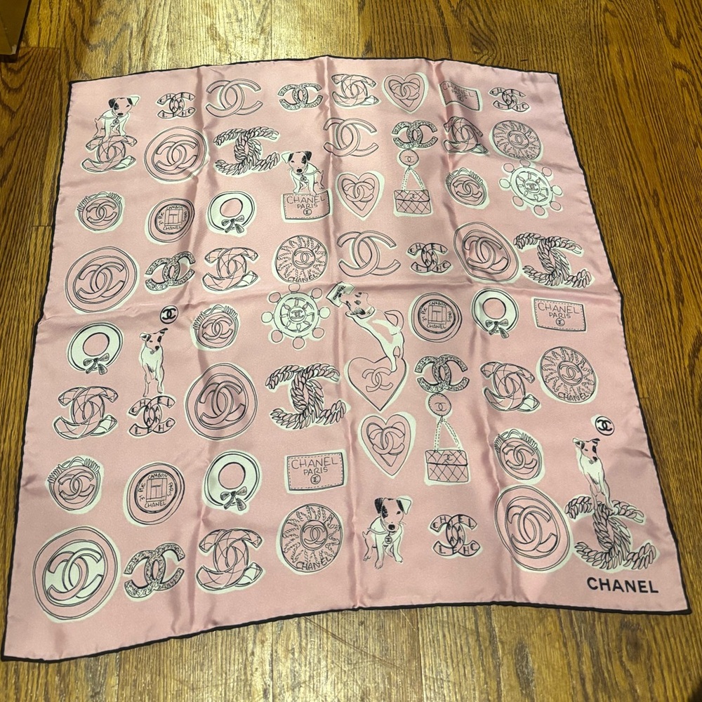 New Chanel Silk Scarf (Pre Summer 2023)